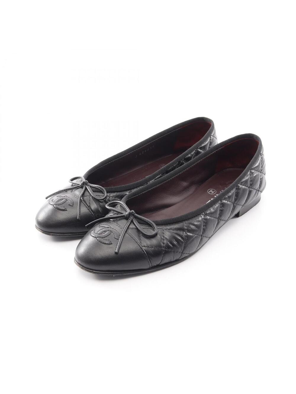 Chanel Ballerina Matelasse Pumps Shoes #297031C12B